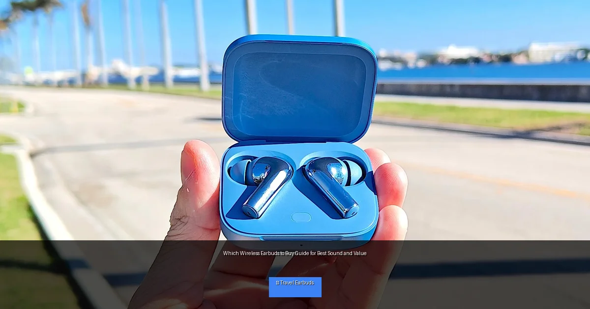 Which Wireless Earbuds to Buy Guide for Best Sound and Value