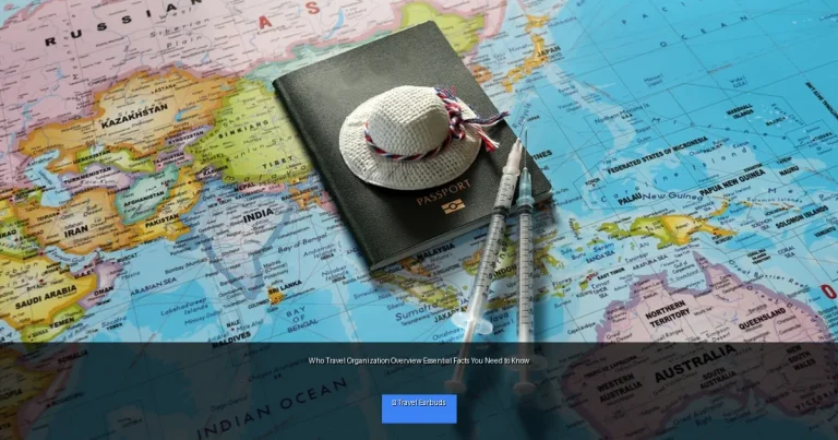 Who Travel Organization Overview Essential Facts You Need to Know