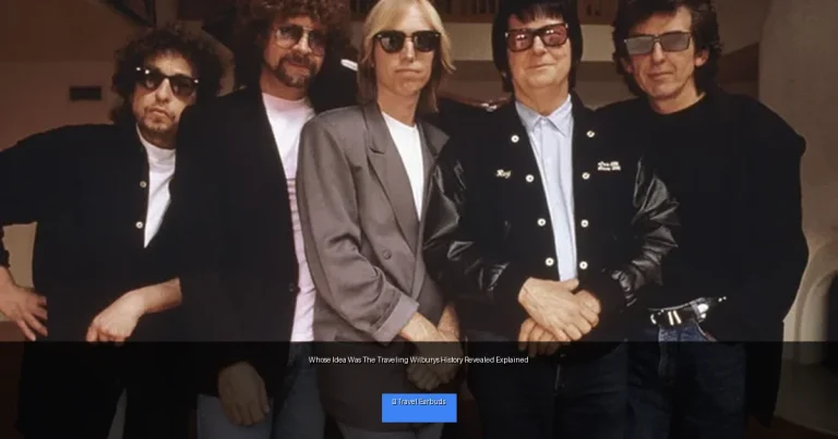 Whose Idea Was The Traveling Wilburys History Revealed Explained
