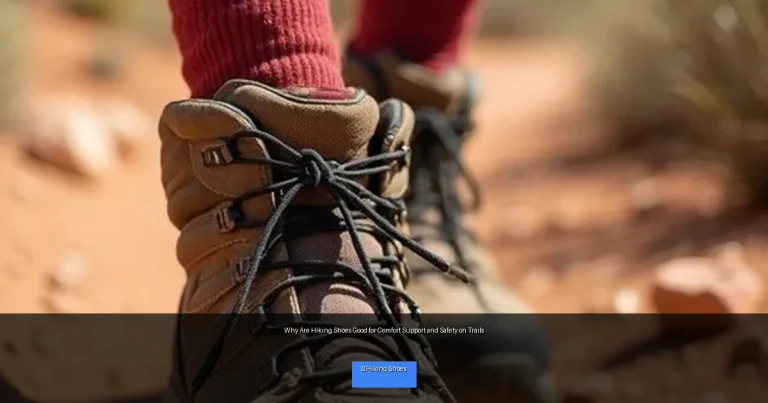 Why Are Hiking Shoes Good for Comfort Support and Safety on Trails