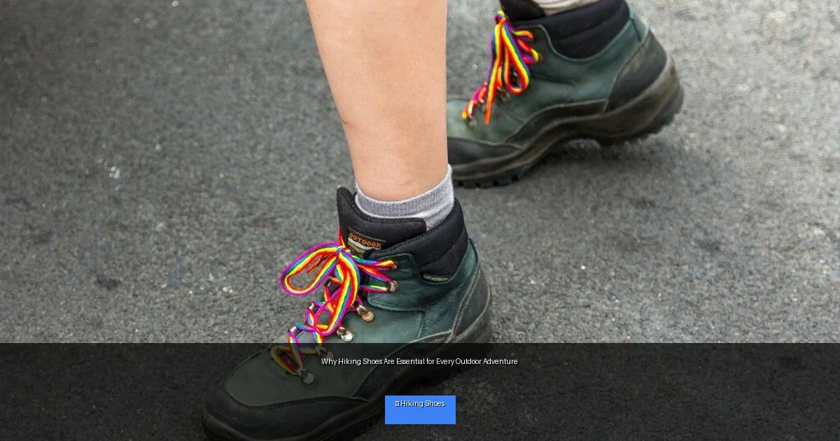 Why Hiking Shoes Are Essential for Every Outdoor Adventure