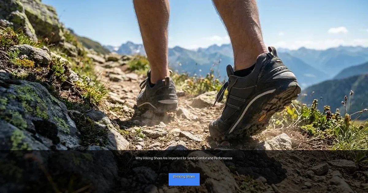 Why Hiking Shoes Are Important for Safety Comfort and Performance