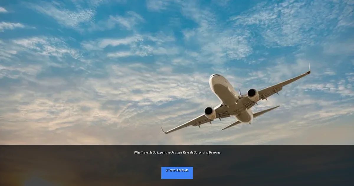 Why Travel Is So Expensive Analysis Reveals Surprising Reasons