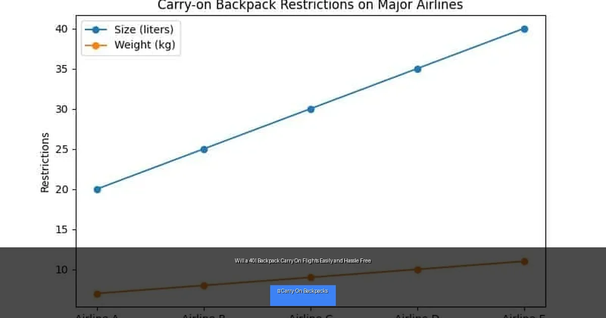 Will a 40l Backpack Carry On Flights Easily and Hassle Free