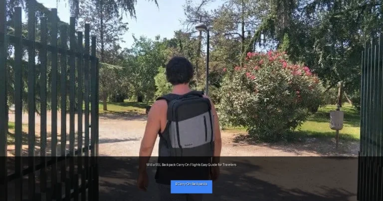 Will a 55L Backpack Carry On Flights Easy Guide for Travelers