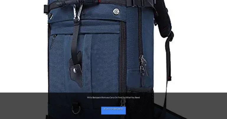 Will a Backpack Work as a Carry On Find Out What You Need