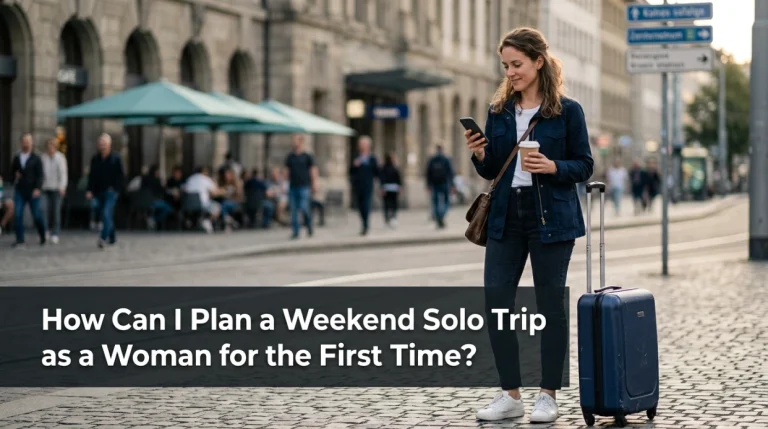 How Can I Plan a Weekend Solo Trip as a Woman for the First Time