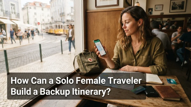 How Can a Solo Female Traveler Build a Backup Itinerary