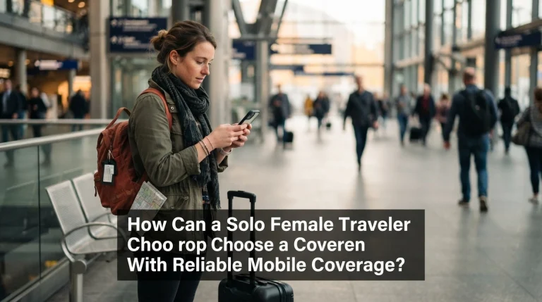 How Can a Solo Female Traveler Choose a Destination With Reliable Mobile Coverage