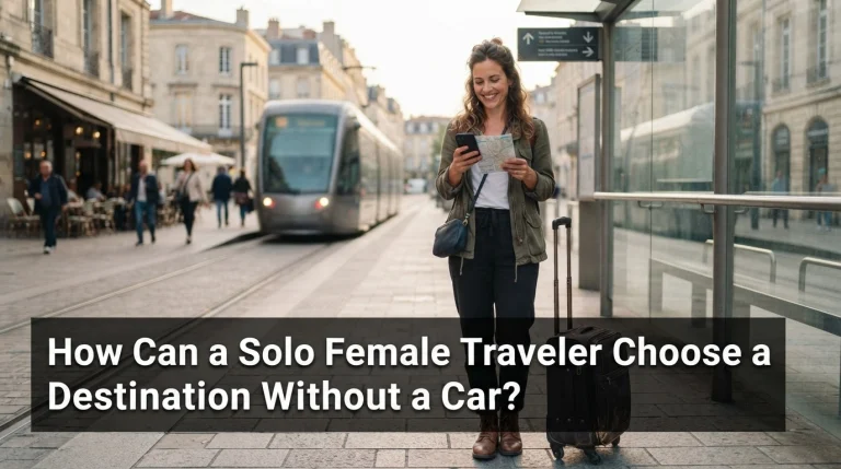 How Can a Solo Female Traveler Choose a Destination Without a Car