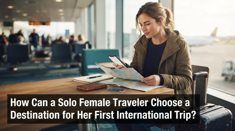 How Can a Solo Female Traveler Choose a Destination for Her First International Trip