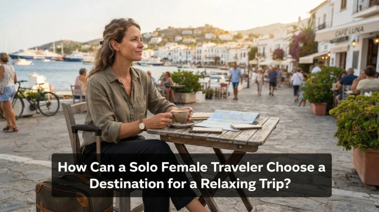 How Can a Solo Female Traveler Choose a Destination for a Relaxing Trip