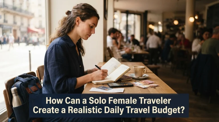 How Can a Solo Female Traveler Create a Realistic Daily Travel Budget