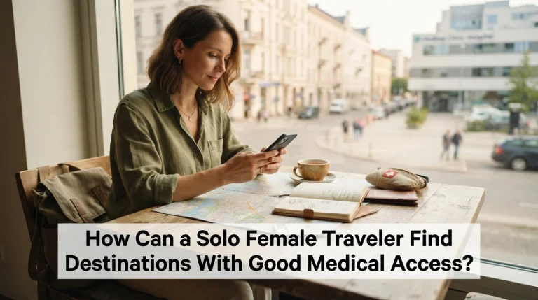 How Can a Solo Female Traveler Find Destinations With Good Medical Access
