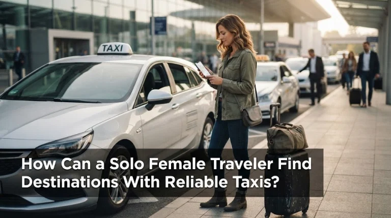 How Can a Solo Female Traveler Find Destinations With Reliable Taxis