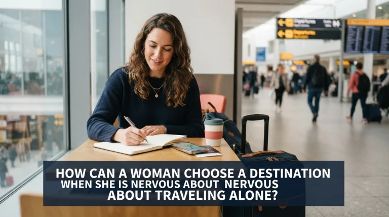 How Can a Woman Choose a Destination When She Is Nervous About Traveling Alone