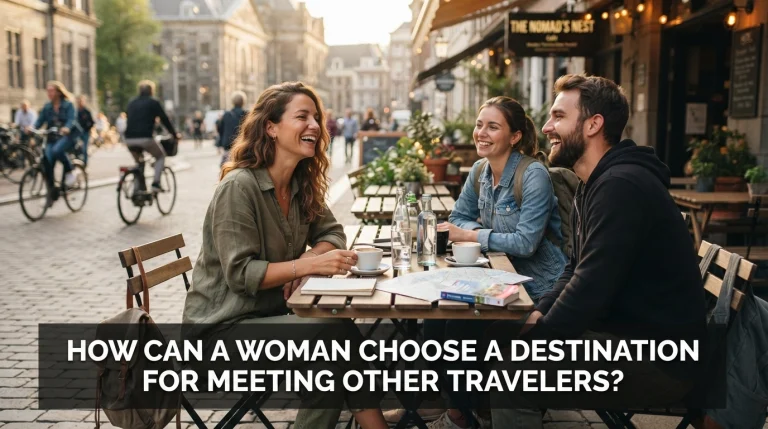How Can a Woman Choose a Destination for Meeting Other Travelers