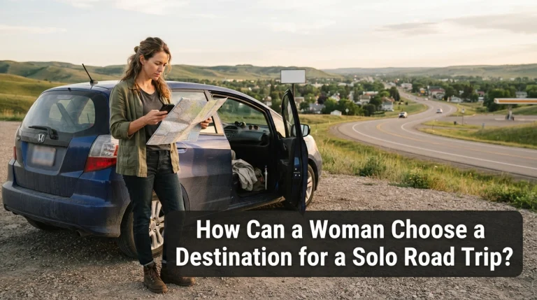 How Can a Woman Choose a Destination for a Solo Road Trip