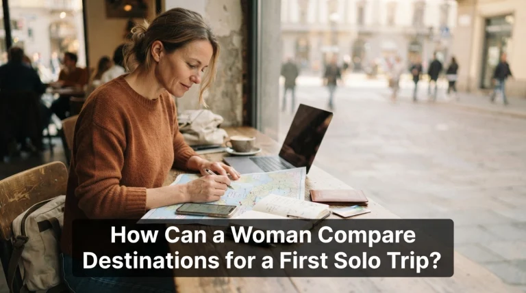 How Can a Woman Compare Destinations for a First Solo Trip