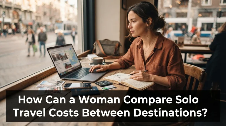 How Can a Woman Compare Solo Travel Costs Between Destinations