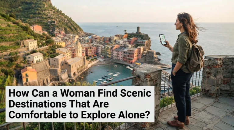 How Can a Woman Find Scenic Destinations That Are Comfortable to Explore Alone