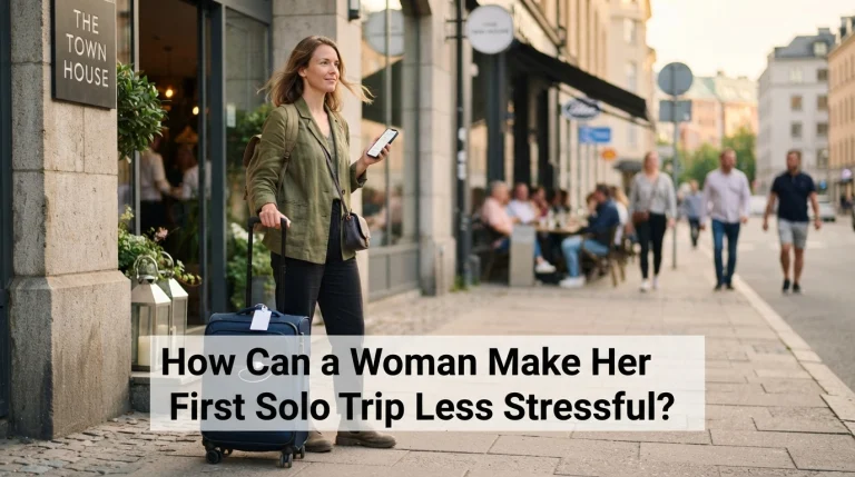 How Can a Woman Make Her First Solo Trip Less Stressful