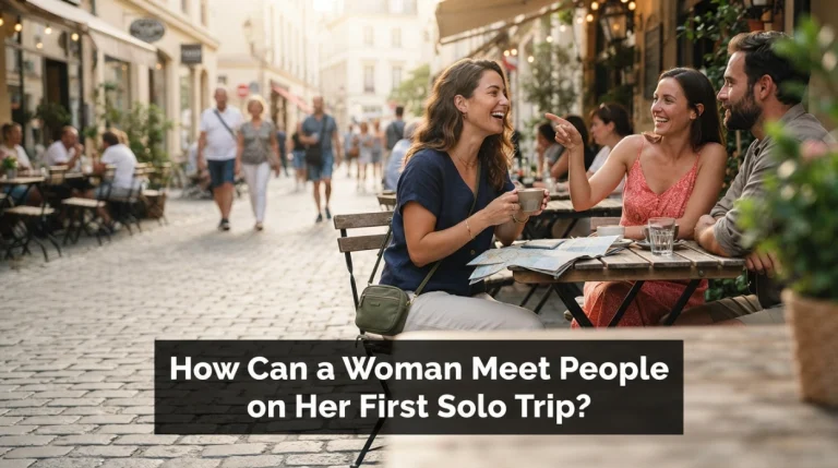 How Can a Woman Meet People on Her First Solo Trip