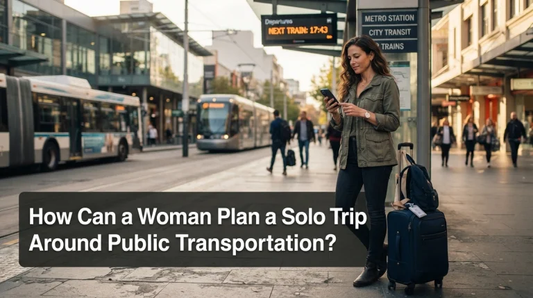 How Can a Woman Plan a Solo Trip Around Public Transportation