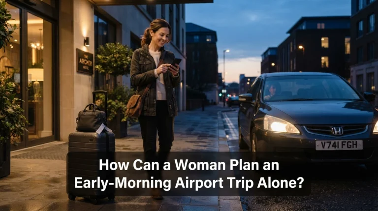 How Can a Woman Plan an Early-Morning Airport Trip Alone