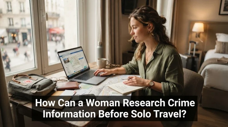 How Can a Woman Research Crime Information Before Solo Travel