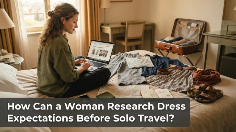 How Can a Woman Research Dress Expectations Before Solo Travel