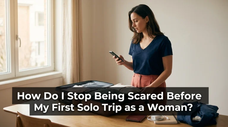 How Do I Stop Being Scared Before My First Solo Trip as a Woman