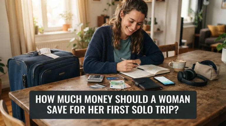 How Much Money Should a Woman Save for Her First Solo Trip