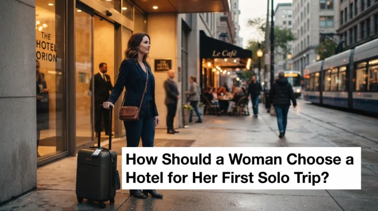 How Should a Woman Choose a Hotel for Her First Solo Trip