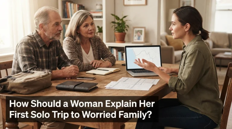 How Should a Woman Explain Her First Solo Trip to Worried Family