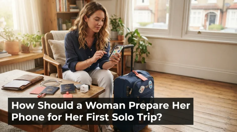 How Should a Woman Prepare Her Phone for Her First Solo Trip