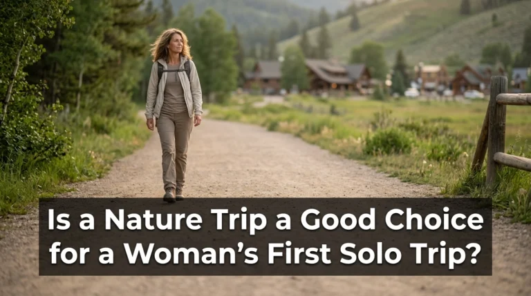 Is a Nature Trip a Good Choice for a Woman's First Solo Trip