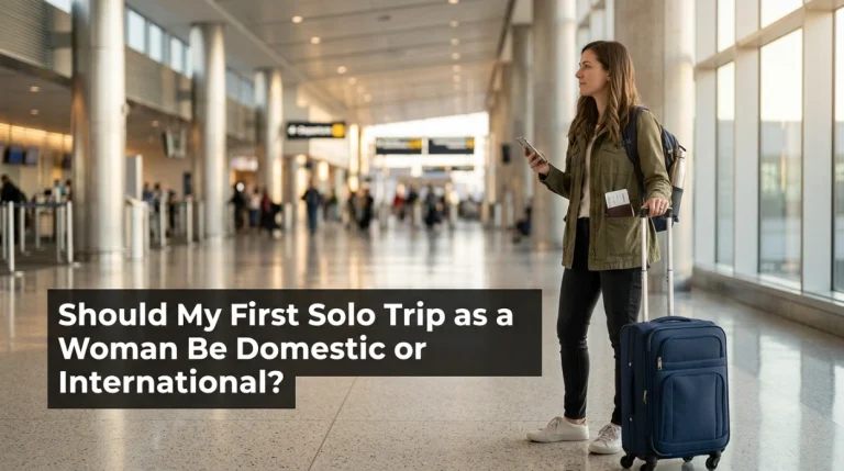 Should My First Solo Trip as a Woman Be Domestic or International
