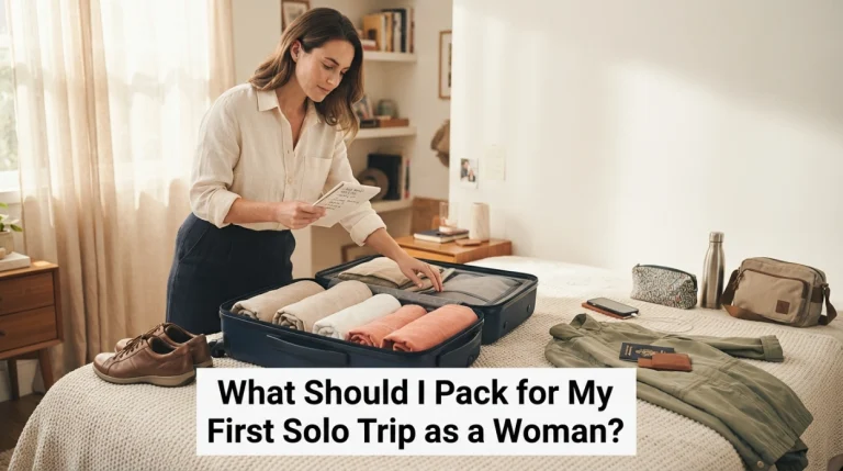 What Should I Pack for My First Solo Trip as a Woman