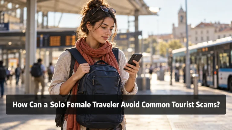 How Can a Solo Female Traveler Avoid Common Tourist Scams
