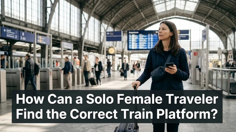 How Can a Solo Female Traveler Find the Correct Train Platform