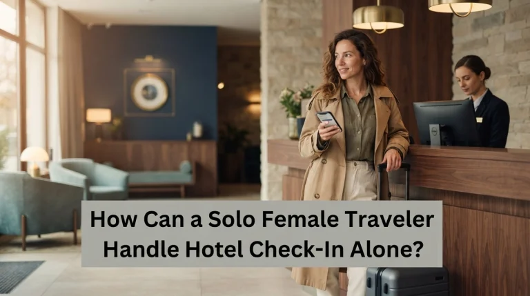 How Can a Solo Female Traveler Handle Hotel Check-In Alone