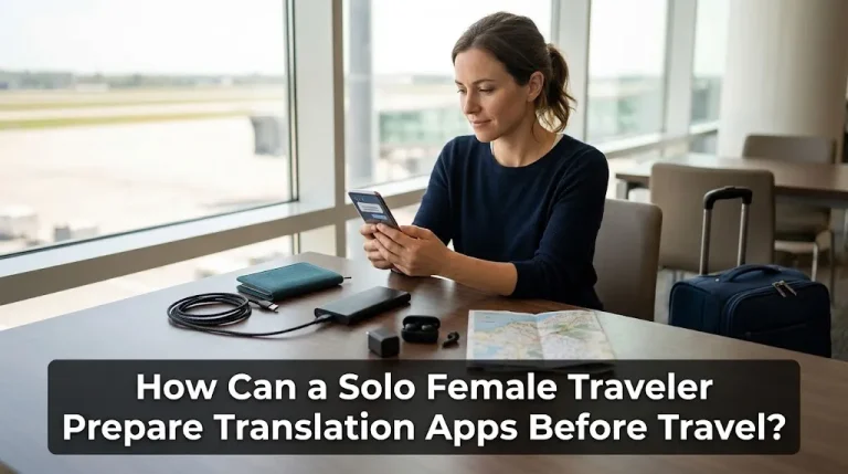 How Can a Solo Female Traveler Prepare Translation Apps Before Travel