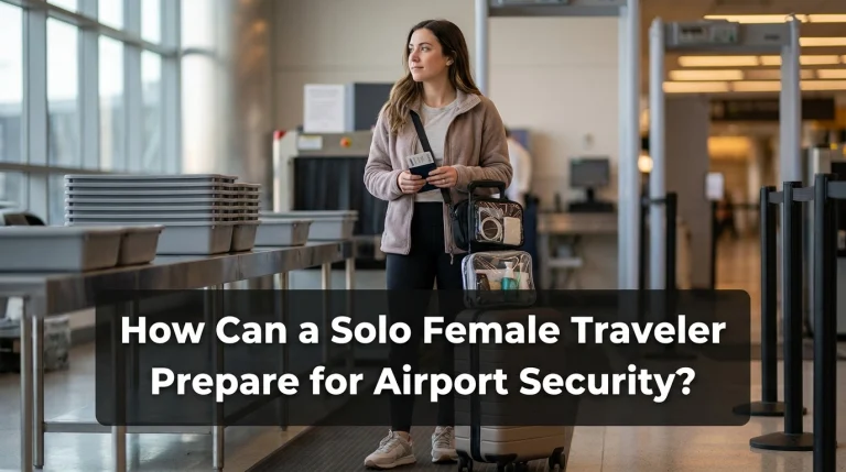 How Can a Solo Female Traveler Prepare for Airport Security