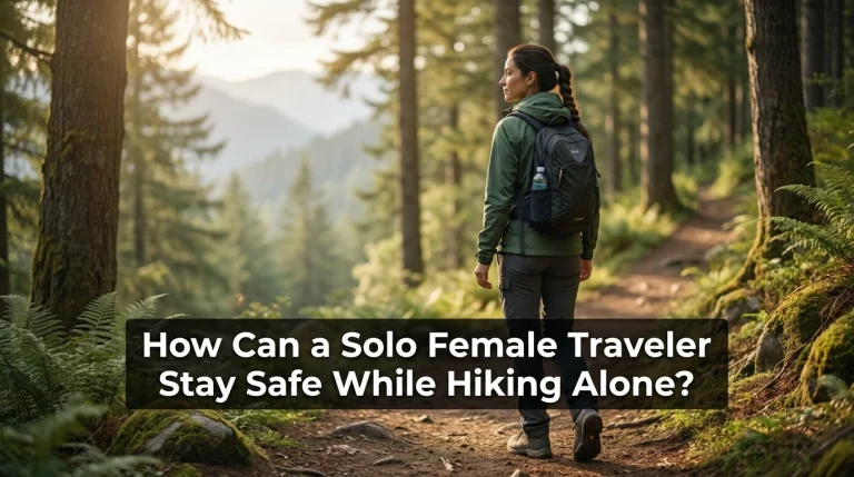 How Can a Solo Female Traveler Stay Safe While Hiking Alone