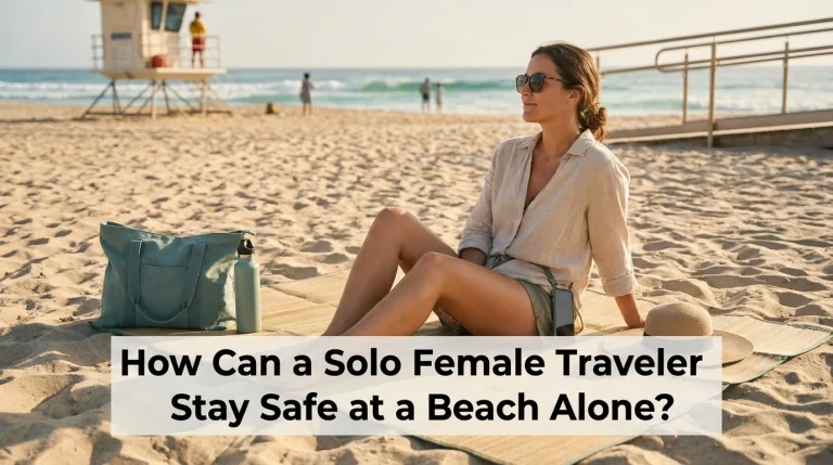 How Can a Solo Female Traveler Stay Safe at a Beach Alone