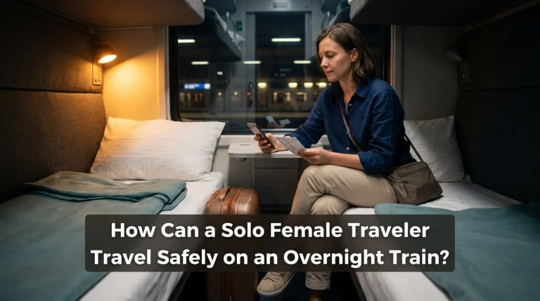 How Can a Solo Female Traveler Travel Safely on an Overnight Train