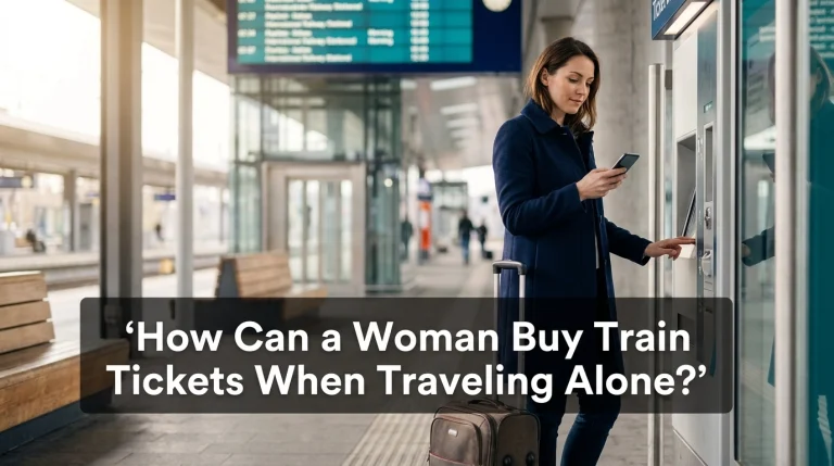 How Can a Woman Buy Train Tickets When Traveling Alone