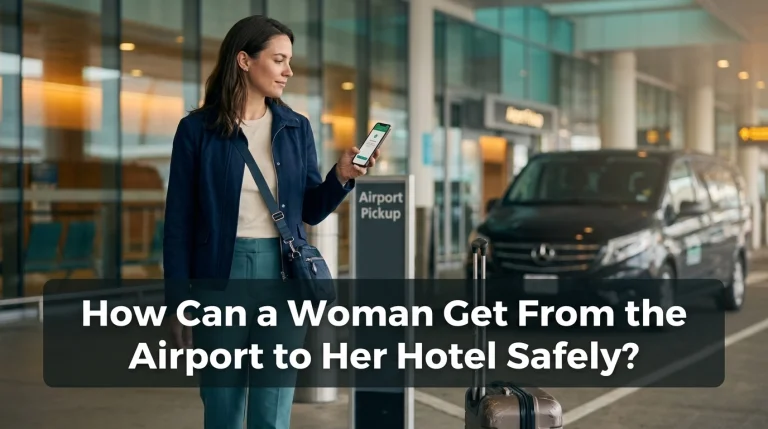 How Can a Woman Get From the Airport to Her Hotel Safely
