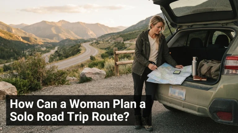 How Can a Woman Plan a Solo Road Trip Route